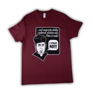 T-Shirt Bordeaux "Nel Segreto della Cabina..." 2025