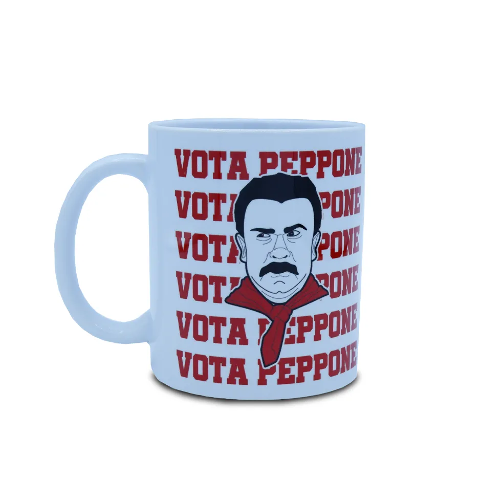 Set Palle di Natale e Tazza “Vota Peppone-Viva Don Camillo”