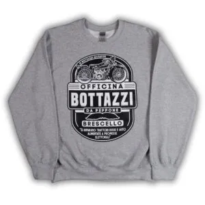 Felpa “Officina Bottazzi” Grigia