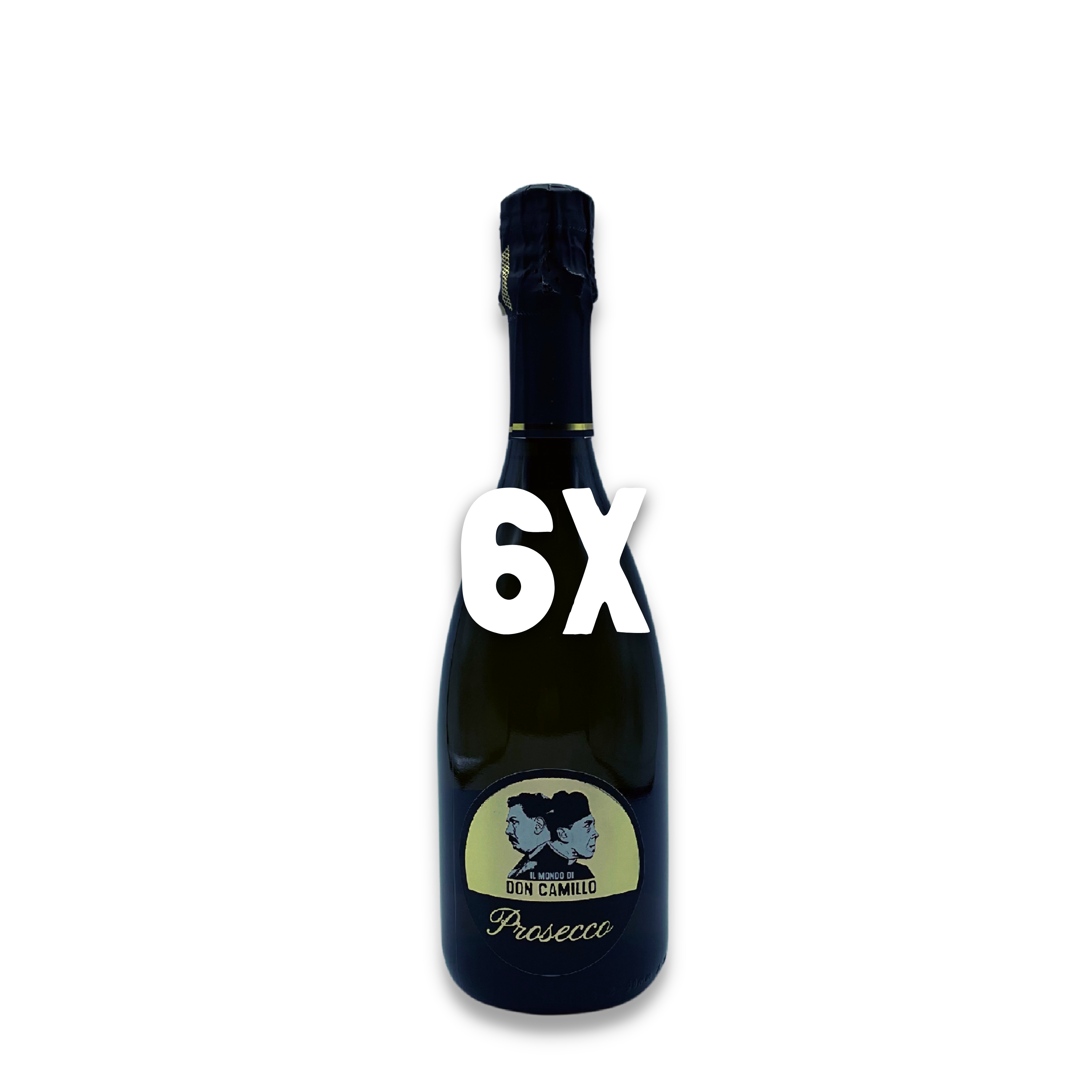 6X Vino Prosecco cantine Tirelli “Il Mondo di Don Camillo” 75 cl - Il Mondo  di Don Camillo