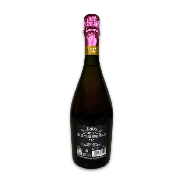 Vino Lambrusco Rosato Amabile - immagine 2