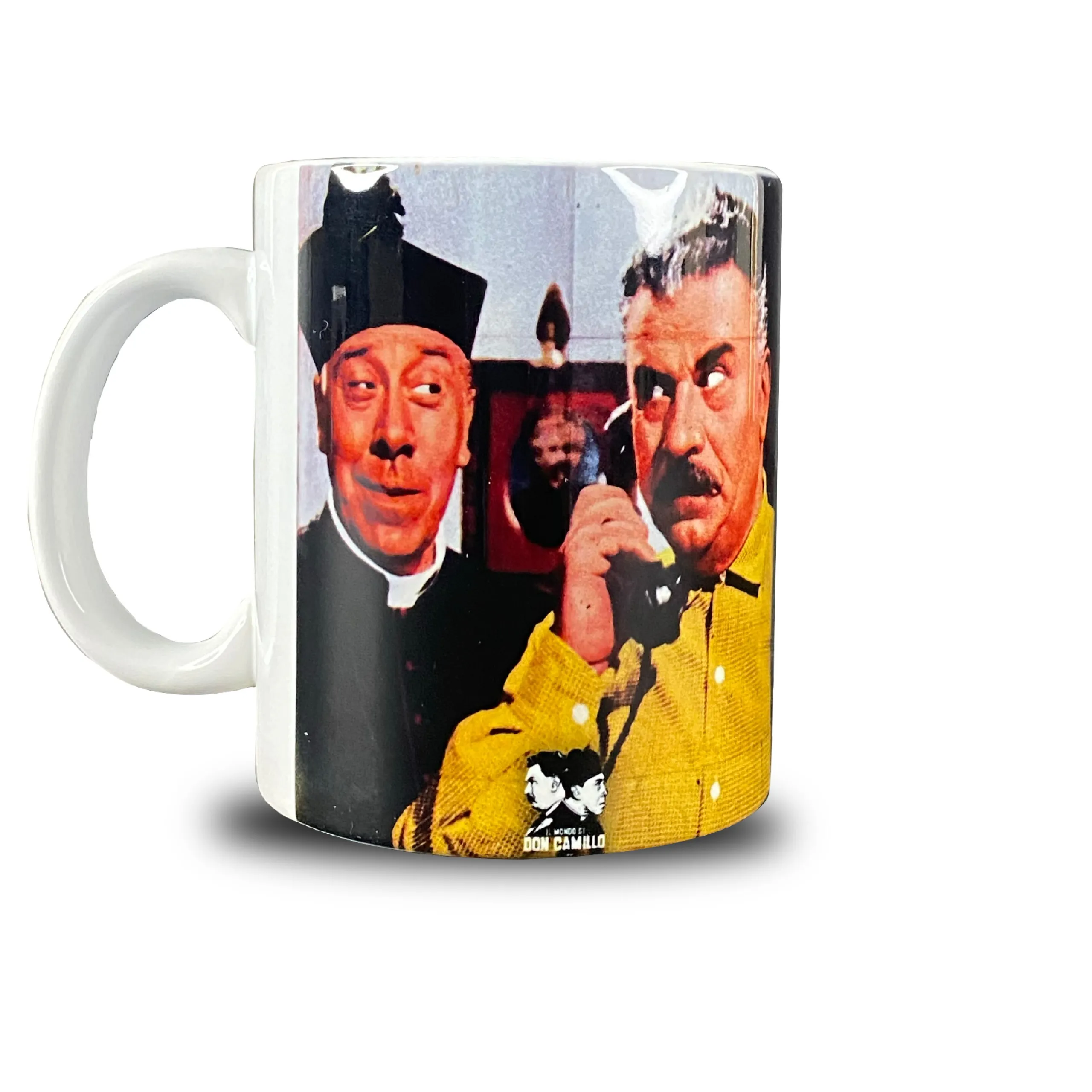 TAZZA “FACCIA A FACCIA COLORI” DON CAMILLO E PEPPONE